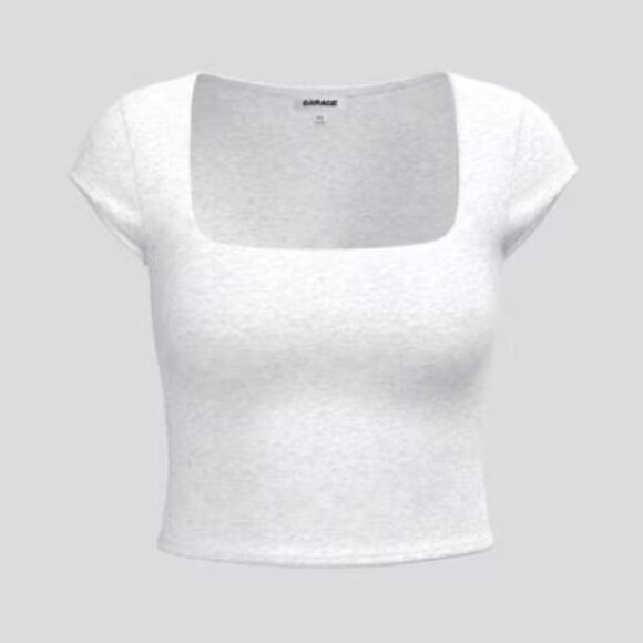 Portia Square Neckline Tee - Picture 4 of 4